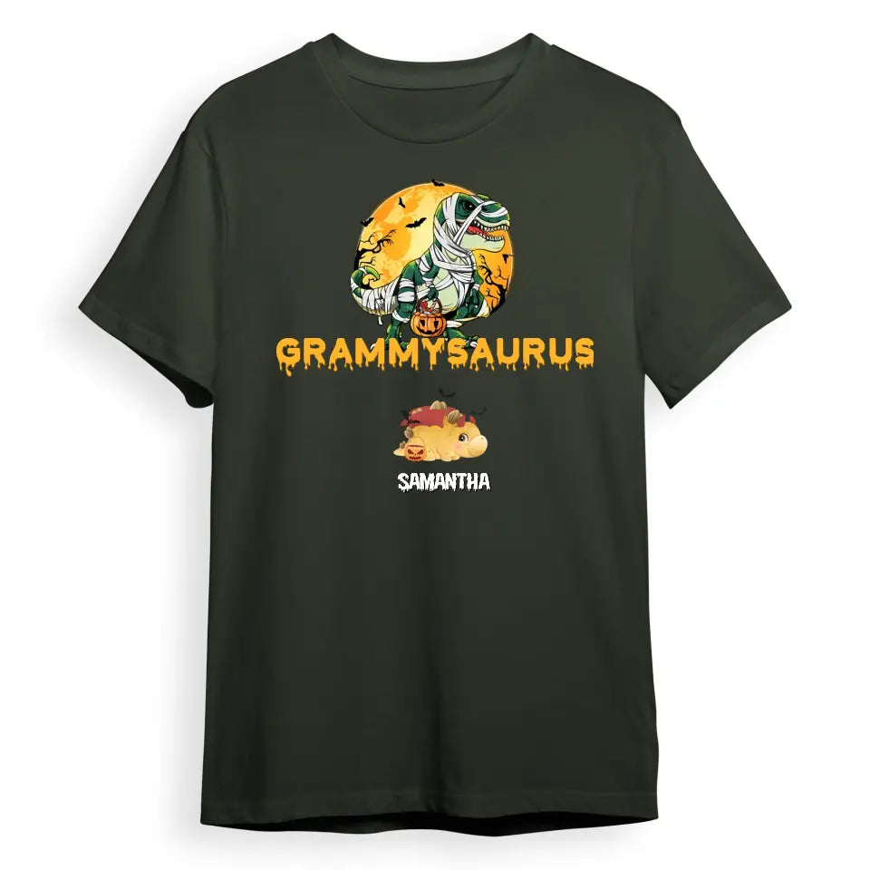Happy Halloween - Let's Have Fun With The Dinosaurs On Halloween Night - Personalized Unisex T-Shirt T-F123