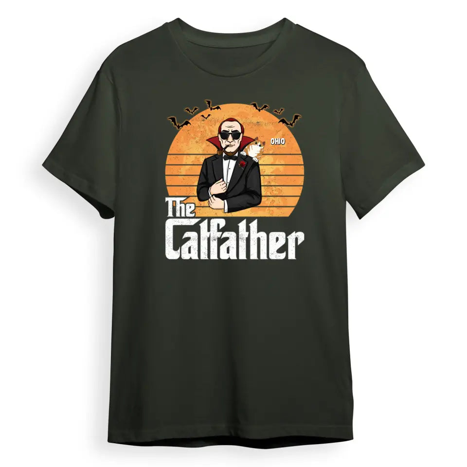 The Cat Dracula Father - Personalized Unisex T-Shirt, Sweatshirt, Hoodie T-F119