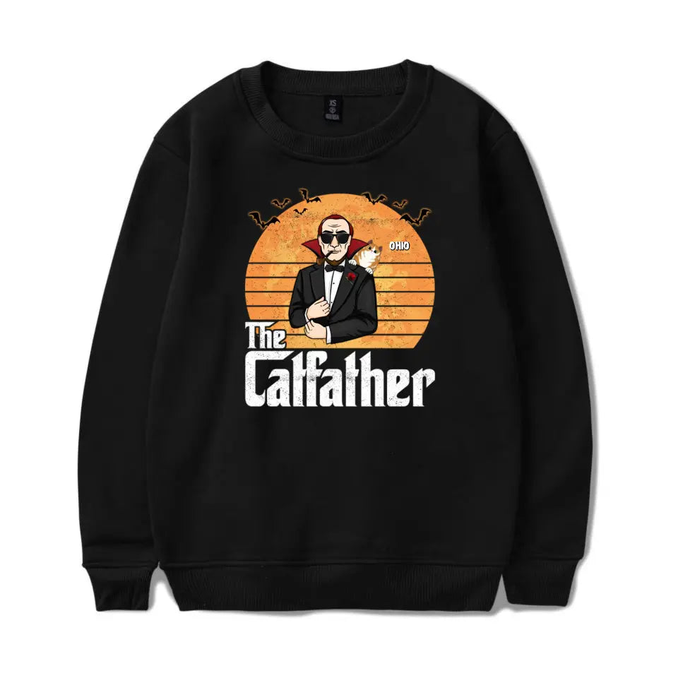 The Cat Dracula Father - Personalized Unisex T-Shirt, Sweatshirt, Hoodie T-F119