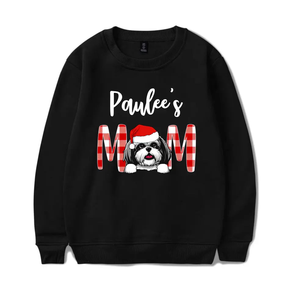 Christmas Dog Mom/Dad - Personalized Custom Unisex T-Shirt T-F138