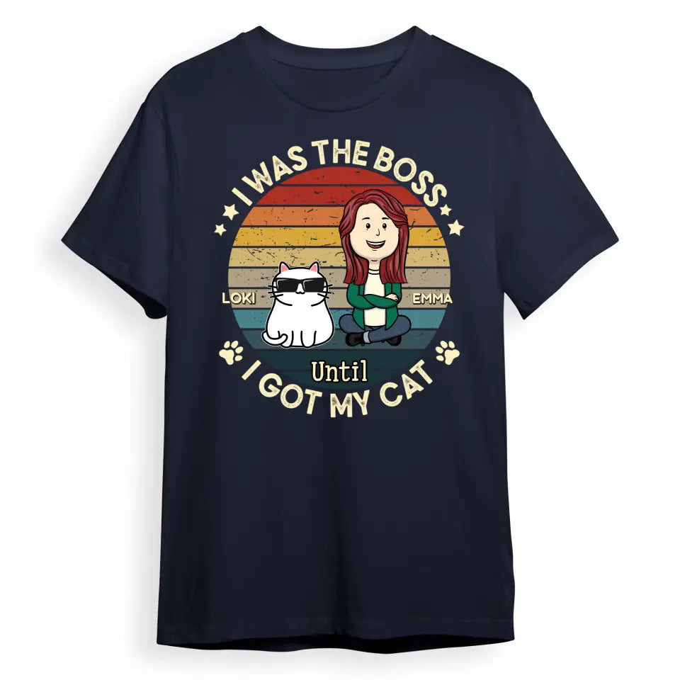 I Was The Boss - Personalized Custom Unisex T-Shirt T-F169