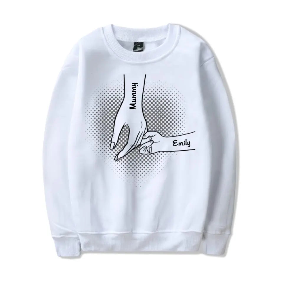 Don't Worry My Sweet Heart, I'm Always Here - Family Personalized Custom Unisex T-shirt, Hoodie, Sweatshirt - Gift For Mom, Grandma T-F201