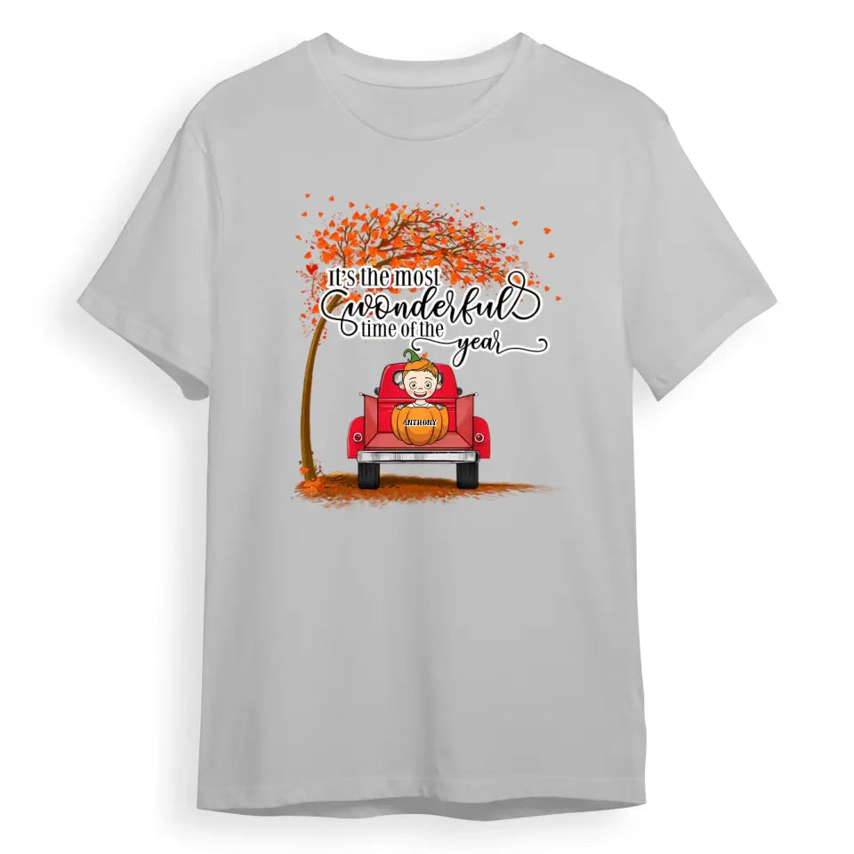 Some Little Pumpkins For The Most Wonderful Time of The Year - Personalized Unisex T-Shirt, Halloween Ideas T-F96