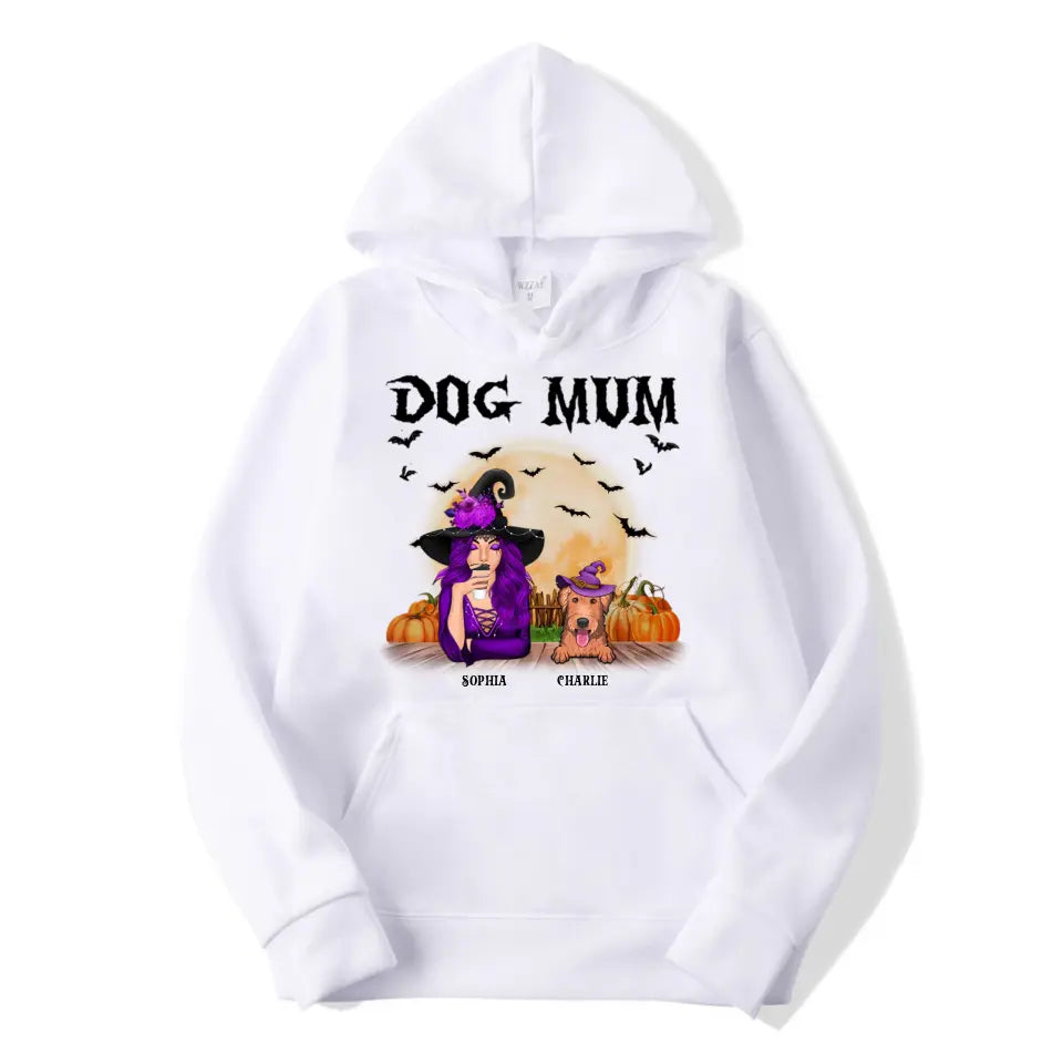 Celebrate Halloween With Your Dogs - Gift For Dog Lovers - Personalised Unisex T-Shirt T-F111