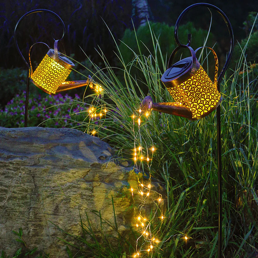JnF™ Enchanted Watering Can with Solar Energy